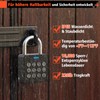 Anweller Fingerprint Lock Padlock Fingerprint with App, Lock with Fingerprint