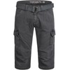 Indicode Men's Nicolas Check 3/4 Cargo Shorts Checked with 6