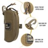 OneTigris Eyeglasses Hard Case Tactical Molle Zipper Sunglasses Carrying Case
