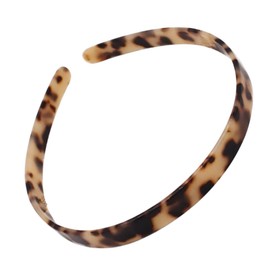VICASKY Acetic Acid Leopard Hairbands for Women Durable Non Slip Cloth Headband Chic Hair Accessories for Facial Cleansing and Photo Props