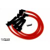 VMS RACING RED 10.2MM SPARK PLUG IGNITION WIRES FOR 90-94