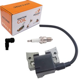 IGCLINIC 21171-2207 Ignition Coil Module with Spark Plug and Boot Fits Kawasaki FE290D FE350D FE400D GEF00A For JOHN DEERE #M126972 CLUB CAR GOLF CART DS 1997-5133#101909201