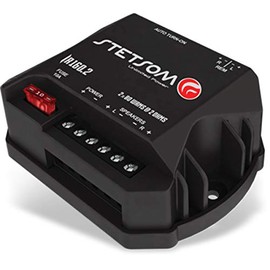 Stetsom IR 160.2 RCA 2 Ohms Compact Digital Multi-Channel Amplifier, IRON LINE, 160 Watts RMS 160x2, 2Ω Stable, Digital Car Audio Amp, Full-Range Sound Quality, Crossover, Factory Player Audio Adapter