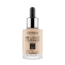 Catrice HD Liquid Coverage Foundation - 020 Rose Beige / 캐트리스 HD 리퀴드 커버리지 파운데이션 - 020로즈베이지