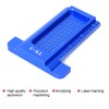 TS-3 Aluminum Alloy Ruler Woodworking Measuring Tool Mini Scriber Hardware