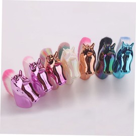 minkissy Makeup Brush for Women Unicorn Shape Cosmetics Brush for Daily Professional Use