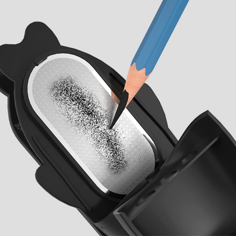 Wailicop Pencil Sharpener Pointer Sketch Sandpaper Multifunction Pencil Lead Grinder