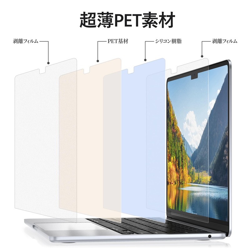 NIMASO NNB22F485 Anti-Glare Film for MacBook Air M2 Chip (2022