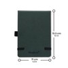 Dingbats* - Wildlife Squared Reporter A6 Notebook -PU Leather Hardcover