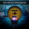 60mm Motorcycle Odometer Speedometer Gauge with Indicator Black