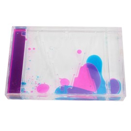 Liquid Bubble Timer, High Transparency Acrylic Slow Motion Calming Toy for Kids Adults, Suitable for Daily Entertainment, Holiday Present