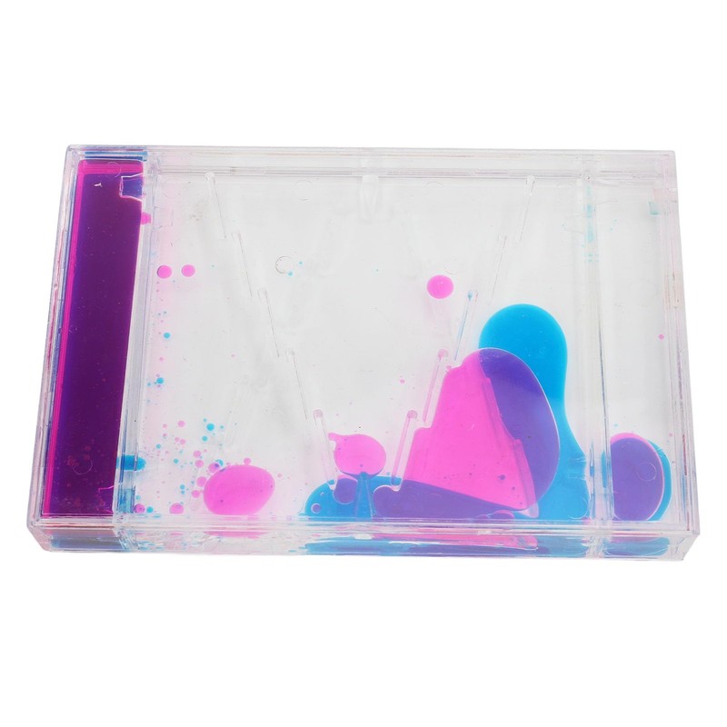 Liquid Bubble Timer, High Transparency Acrylic Slow Motion Calming Toy