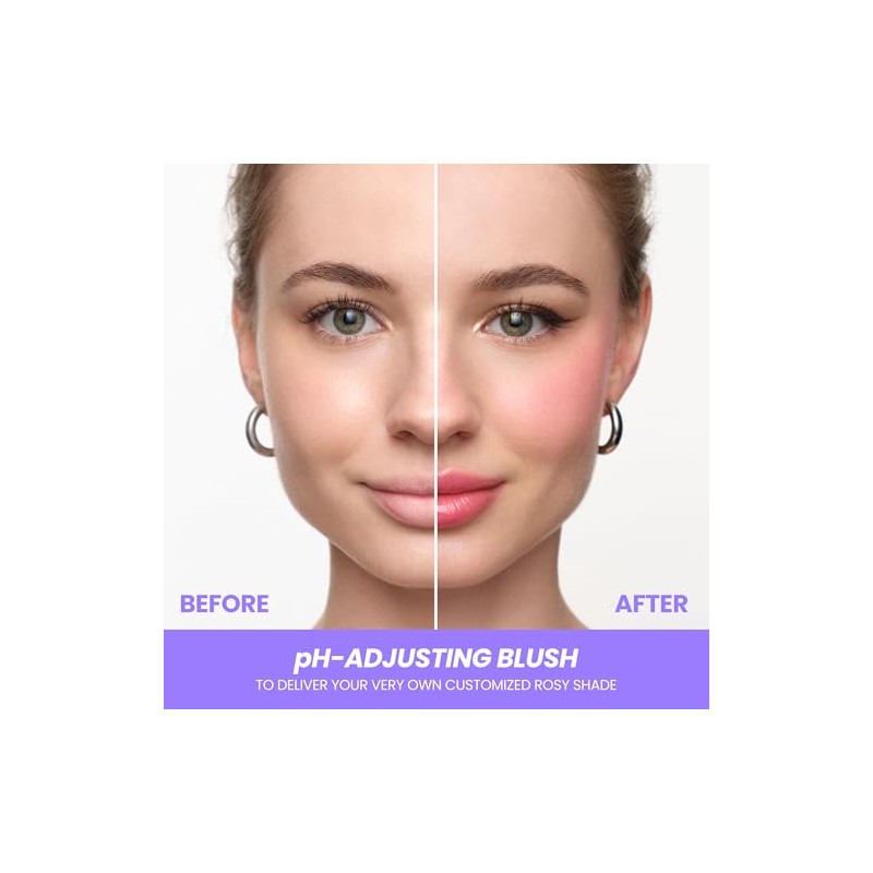 Wonderskin Cream Blush Stick pH-Activated - pHlush Stick Multi-Use, Blush