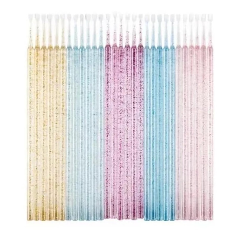 1000 piezas Microbrush Desechable. Hisopo, Aplicador, Extensión de pestañas, Microbrush,