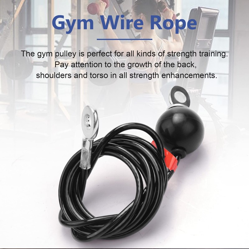 1.8M Gym Wire Rope Heavy Duty Steel Wirerope for Home