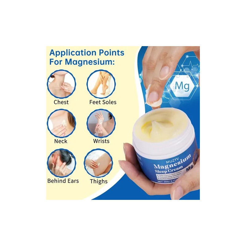 Crema Corporal Magnesio + Relajación Rutina Nocturna | 90g Neutra