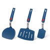 Contiup Silicone Spatula Turner Set of 3, Heat Resistant Large