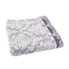 Kosugizen YK-601PU Imabari Brand Towel, Mini Bath Towel, Front Purple,