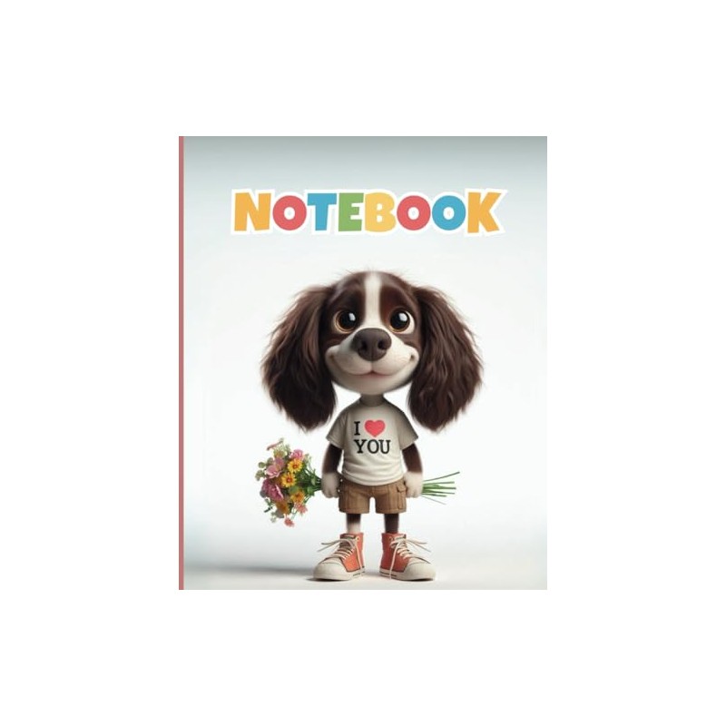 Notebook for Dog lovers: Springer Spaniels were the inspiration for
