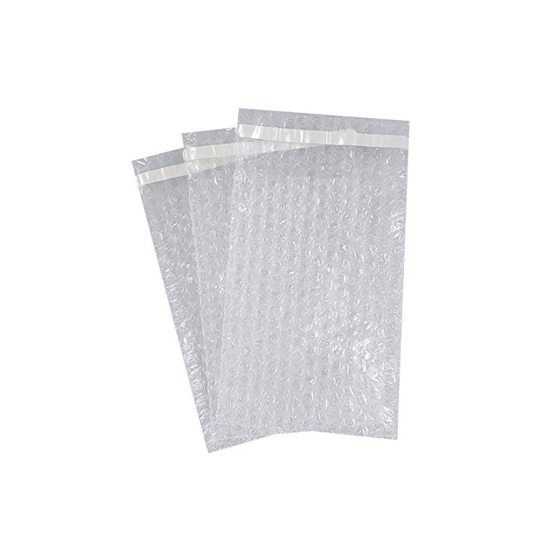 Triplast BB2 130 X 185"Clear Bubble Wrap" Pouch Bag (Pack