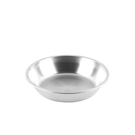 Captain Stag UH-42 18-8 Stainless Steel Plate, Dish, Inner Diameter 6.3 inches (16 cm), Outer Diameter 6.7 inches (17 cm), Height 1.4 inches (3.5 cm), Made in Japan