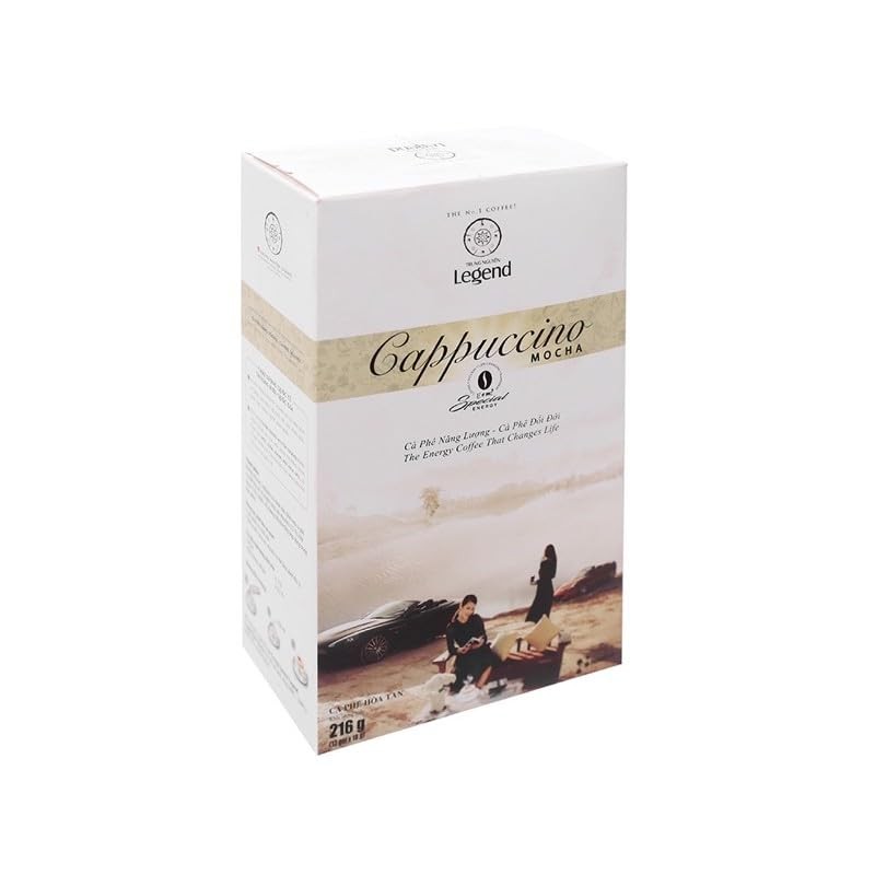 1 Pack - Instant Coffee Cappuccino Mocha Flavor - Cappuccino
