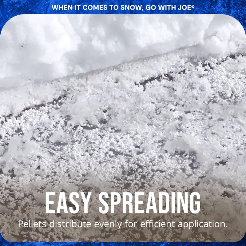 Snow Joe Snow & Ice Melter, Heat-Generating Pellets, Non-Staining Melt,