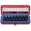 Genius Tools 8PC 1/2" Dr. Metric Hex Impact Bit Socket Set (CR-Mo) - TH-408M