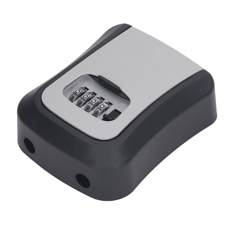 Key Lock Box 5in 4 Digit Combination Lockbox Resettable Code