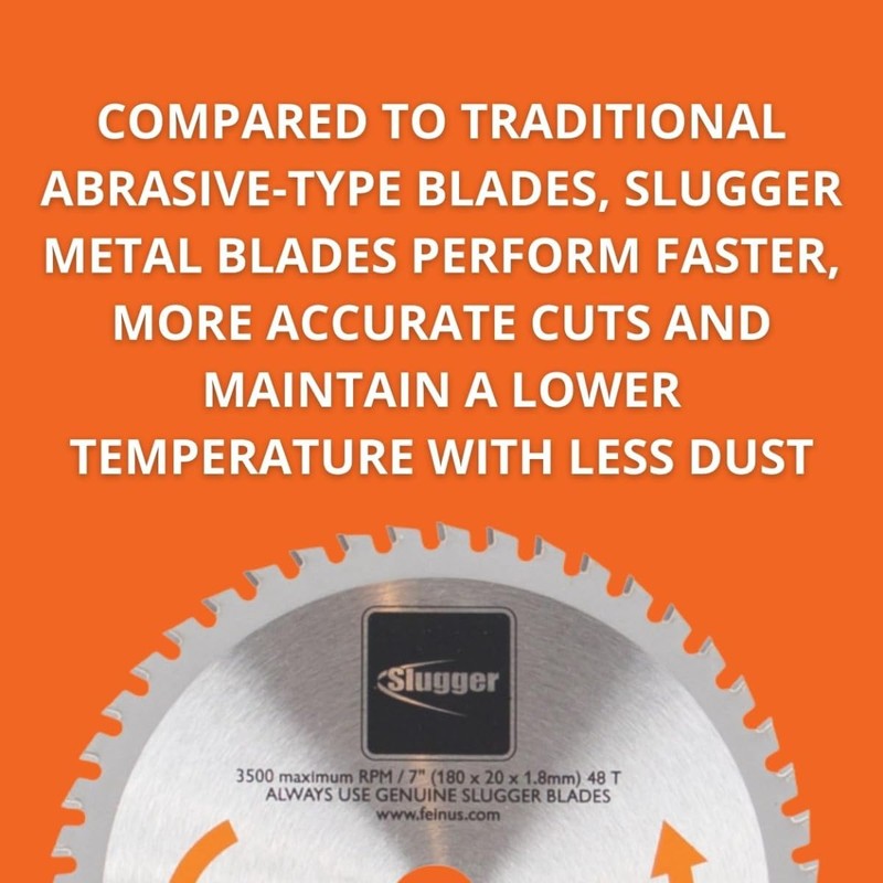 Slugger by Fein Stainless Steel Cutting Saw Blade - Fast