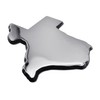 Texas Shape Chrome Auto Emblem