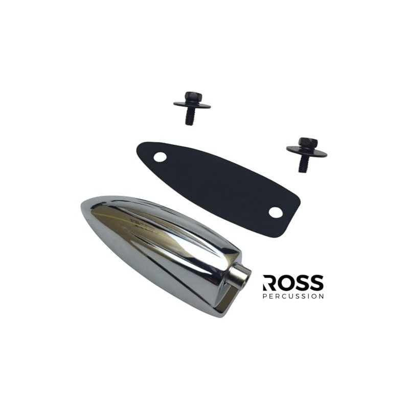 Single End Bass Drum Lugs - (10 Pack, Chrome)