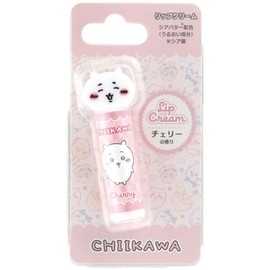 Skater CMCL1 Mascot Lip Cream Chiwa, Cherry Scent