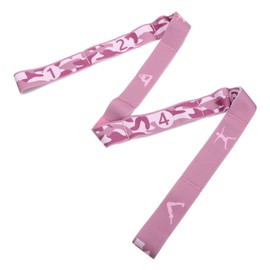 BESPORTBLE 2pcs Yoga Stretching Belt Durable Resistance Band for Flexibility Training Bodybuilding and Muscle Activation for Dance Gym and Home Workouts Camouflage