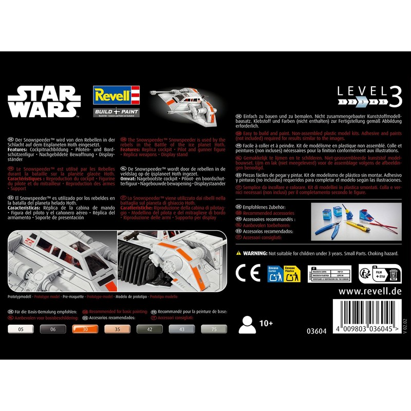 Revell - 03604 Snowspeeder