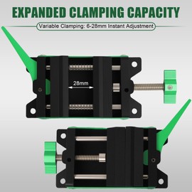 Golf Grip Kit for Regripping Golf Clubs with Reinforced Aluminum Construction, Quick Release Golf Club Shaft Vise Clamp for Home Workshop & Club Repair, Ideal for Golf Enthusiasts & DIYers