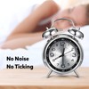 Cadmos Loud Alarm Clock for Heavy Sleepers Adults,Retro 4 Inch
