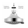 6 Pack Shower Head Filter Gasket, Washer Filters Water Impurities,