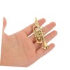 BESPORTBLE 12pcs Christmas Tree Decorations Mini Clarinet Miniature Saxophone Instrument