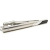 DAKS Onyx & White Butterfly Diamond Check Tie Bar Tie