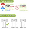VYAOMLI 5 PCS -120V G4 LED Light Bulbs 3W JC