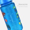 LittleLife Children's Water Bottle With Easy-Access Lid & Straw,Blue,400ml