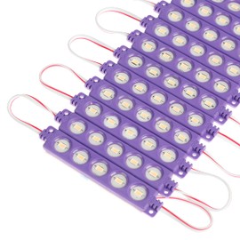 Purple LED Module DC12V 1.2 W Sign led Strip Light with Tape Adhesive Backside (200PCS Pack)