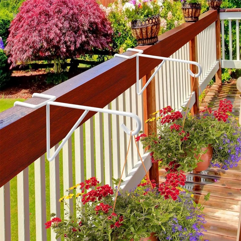Over Fence Hooks | Heavy Duty Planter Hooks Hangers -