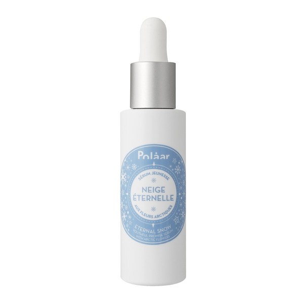 Polåar - Jeunesse Neige Éternelle Serum with Arctic Flowers - Anti-Ageing Facial Care, Anti-Wrinkles and Wrinkles - For All Skin Types, Also Sensitive Skin - 96% Natural, Vegan - 30 ml