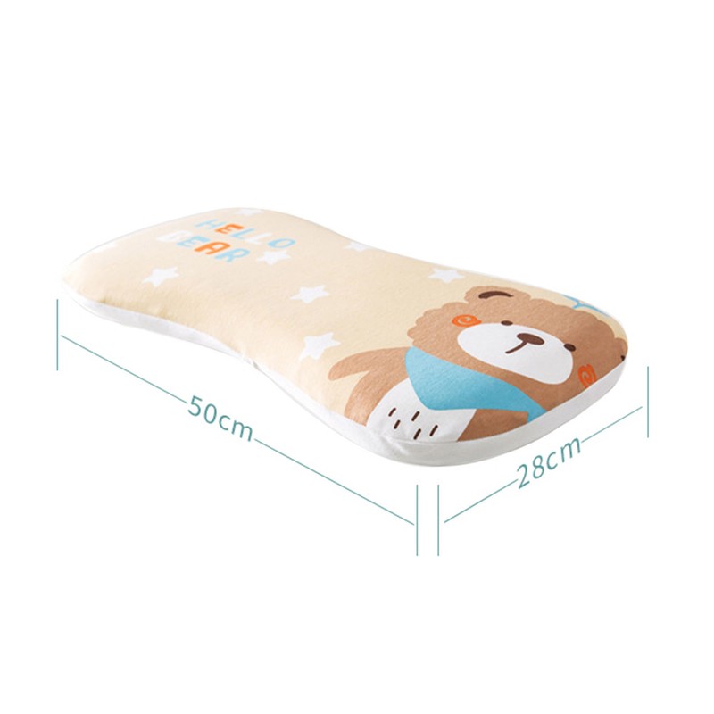 Double Layer Adjustable Kids Memory Foam Pillow Washable Neck Protection