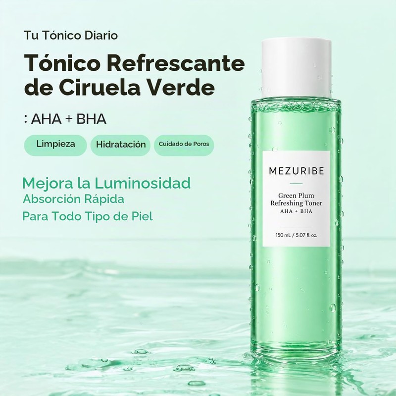 Green Plum Refreshing Toner : AHA + BHA