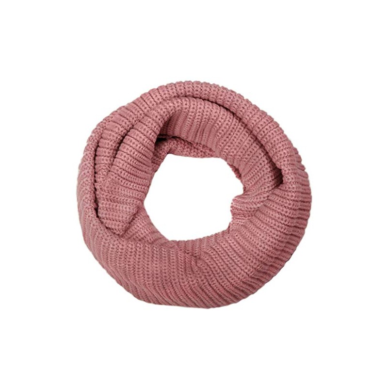 styleBREAKER Fine Rib Knitted Scarf, Plain Loop Scarf, Unisex 01018112
