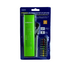 Signet 22073 Mini Ratchet 60 Gear Flex Head Type Flex Mini Ratchet Set, Green