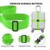 Newthinking Luggage Straps for Suitcase 4 Pack, Heavy Duty Adjustable
